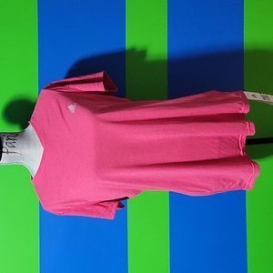 😀 - 💗 - New Adidas Woman  T-Shirt Pink NWT